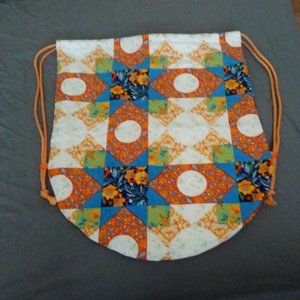 Pretty Fall Colors Bag for Camping Storage Shopping Cloth Double Drawstring